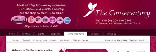 the conservatory florist