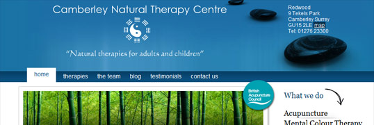 camberley natural therapy center
